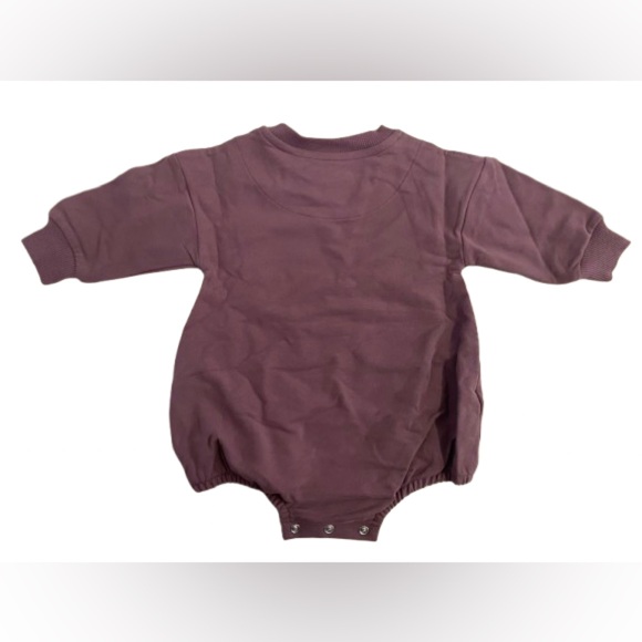 NWT CadenLane Maria Name Customized Embroidered sweatshirt bubble Orchid 6-12 m - Picture 2 of 6